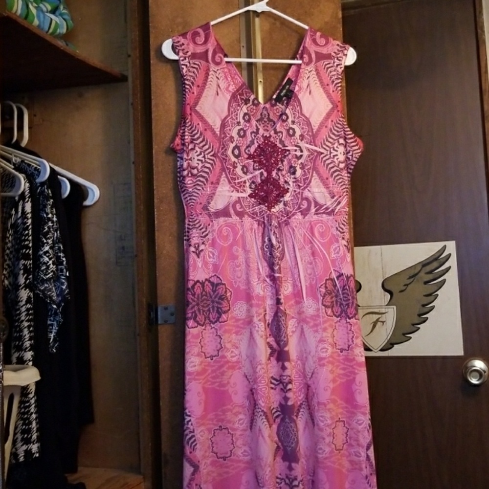 Silky Pink Dress
